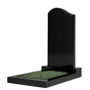 Одинарный гранитный памятник на могилу модель 1 в Алматы