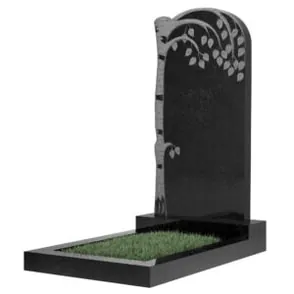 Двойное надгробие из натурального камня Алматы модель 11