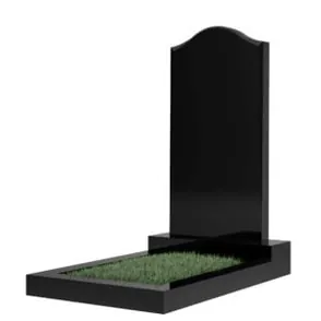 Мусульманский памятник на могилу с полумесяцем модель 4